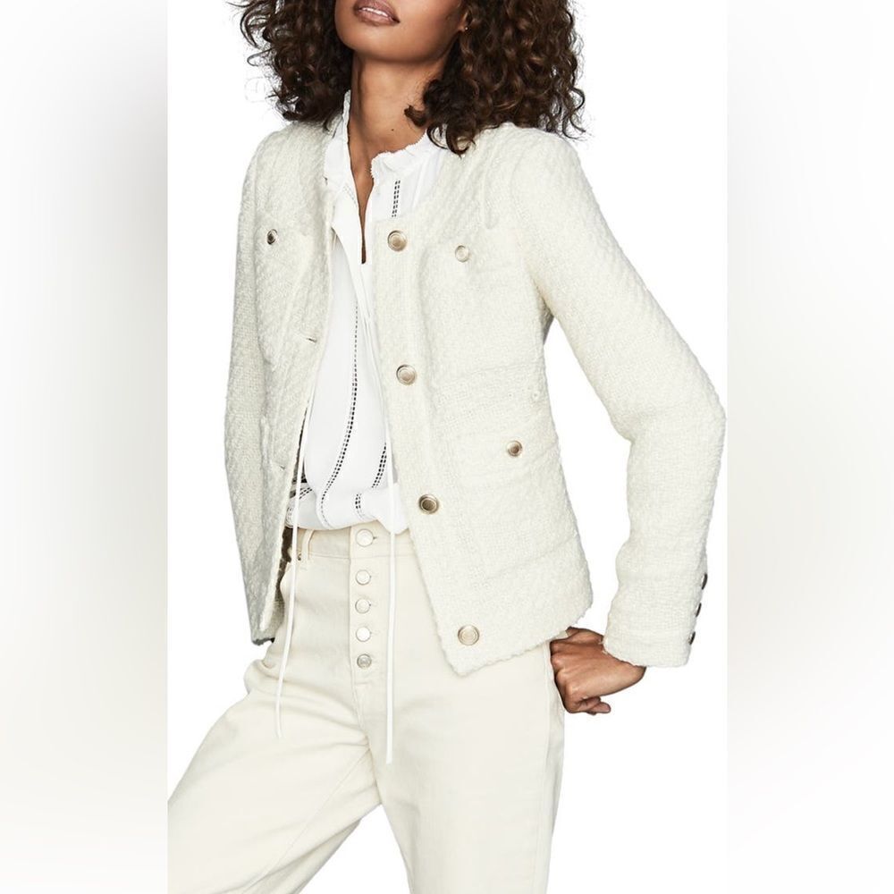 Reiss Women’s June elegance wool Cardigan size 8 , NWT